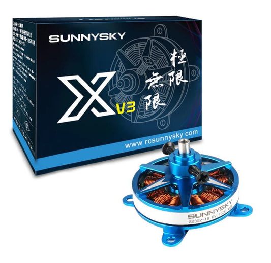 SunnySky X Series X2302-1650kv V3 Brushless Motors