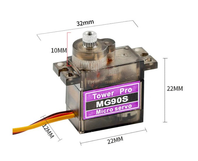 Towerpro MG90S Metal Gear 9g Servo