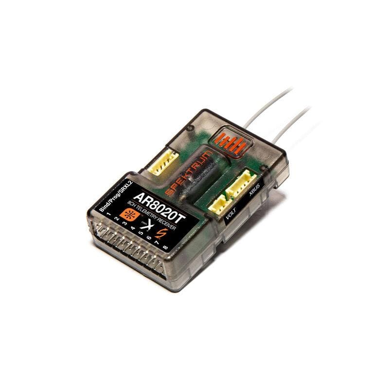 Spektrum AR8020T DSMX 8-Channel Telemetry Receiver SPMAR8020T
