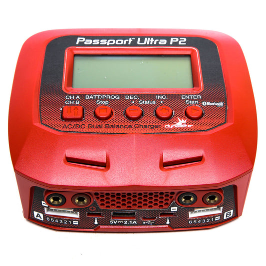 Dynamite Passport P2 100W AC/DC 2-Port Multicharger with Bluetooth Connectivity DYNC3016