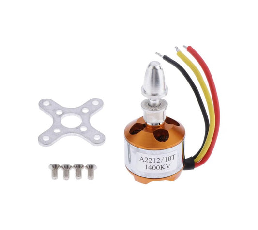 Brushless 2212/10T 1400kv Motor (Park 400 equiv.)