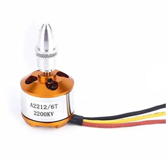 Brushless 2212/6 2200kv Motor (Park 400 equiv.)