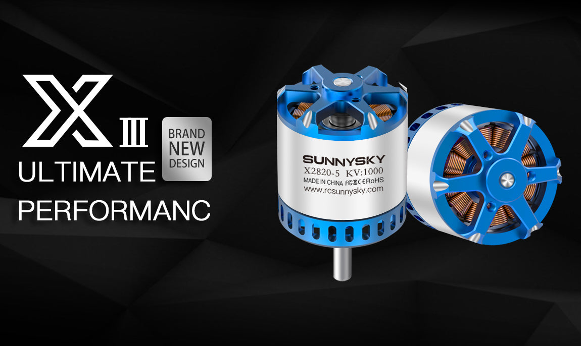 SunnySky X Series X2820-1000kv V3 Brushless Motor