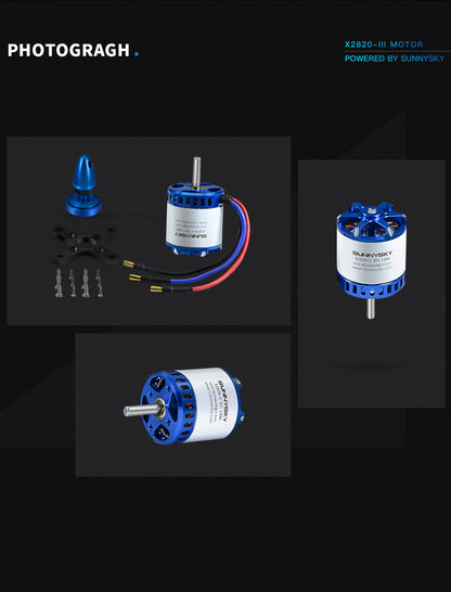 SunnySky X Series X2820-1000kv V3 Brushless Motor