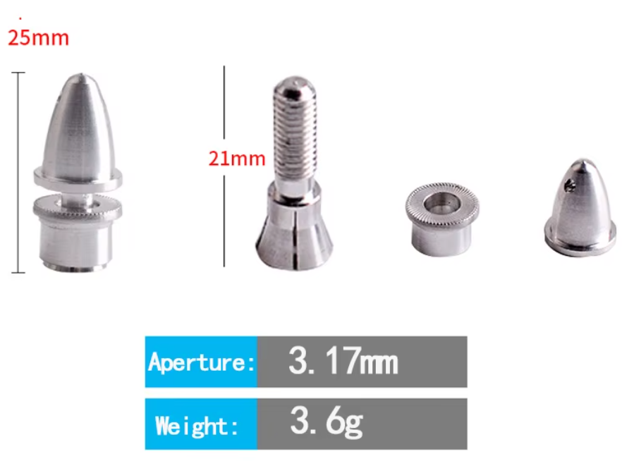 3.17mm Prop Adapter