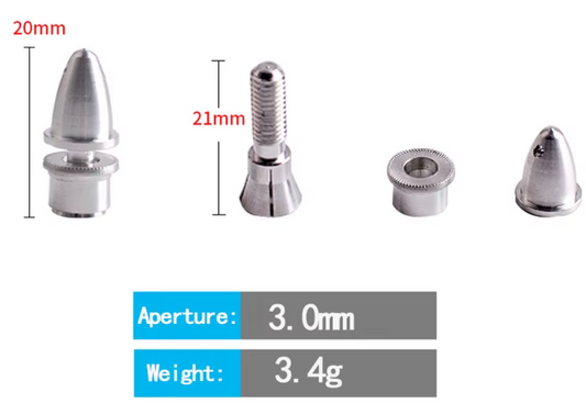 3mm Prop Adapter