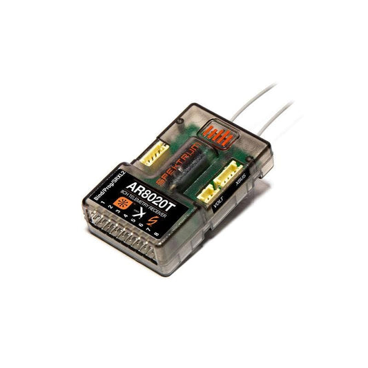Spektrum AR8020T DSMX 8-Channel Telemetry Receiver SPMAR8020T