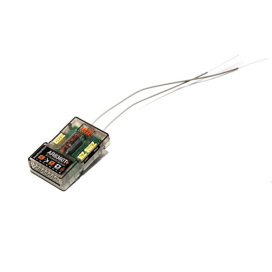 Spektrum AR8360T+ DSMX 8-Channel AS3X+ & SAFE Telemetry Receiver SPM-1033