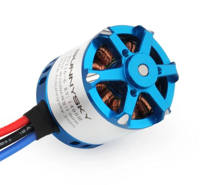 SunnySky X Series X2216-1400kv V3 Brushless Motor Short Shaft