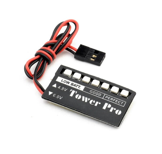 Receiver Battery Voltmeter