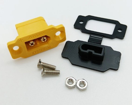 Amass XT60BE-M Charger Power Jack w/Cover